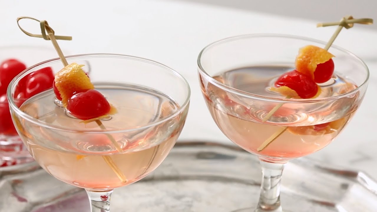 Pink Gin Martinis
