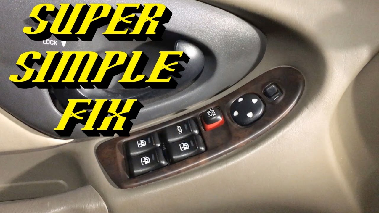 Диагностика и замена переключателя стеклоподъемника Chevrolet Malibu