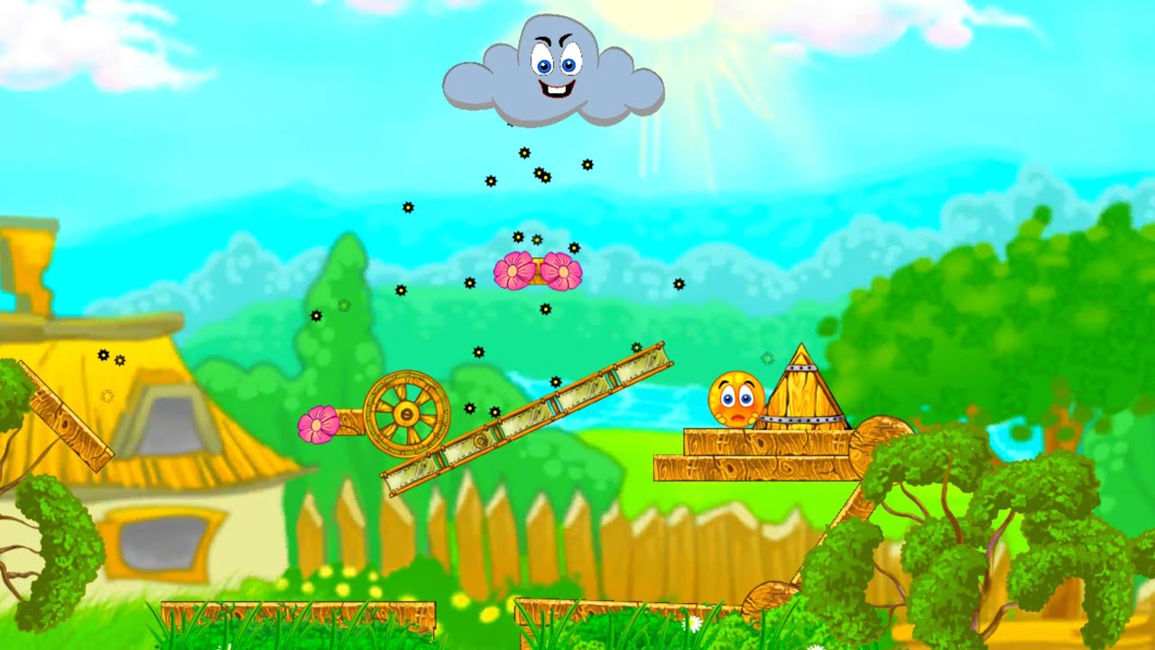Cover orange 🍊 | Season 04 | Level 11 - 20 | Nought cloud | Rainy day | Cute fruits | Funny game