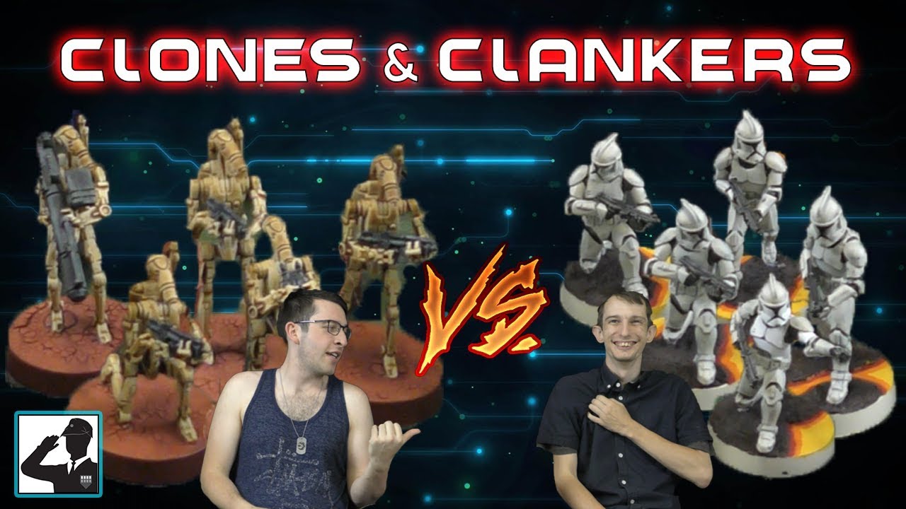 Star Wars Legion Battle Report Ep.18 | CLONES AND CLANKERS