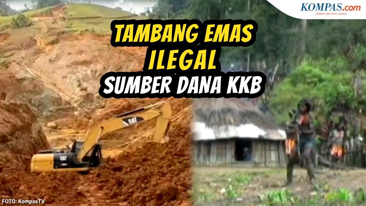 Terungkap, Tambang Emas Ilegal Jadi Sumber Dana KKB untuk Beli Senjata