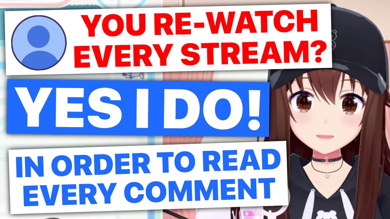 Sora Rewatches Her Streams To Read Every Single Comment (Tokino Sora / Hololive) [Eng Subs]