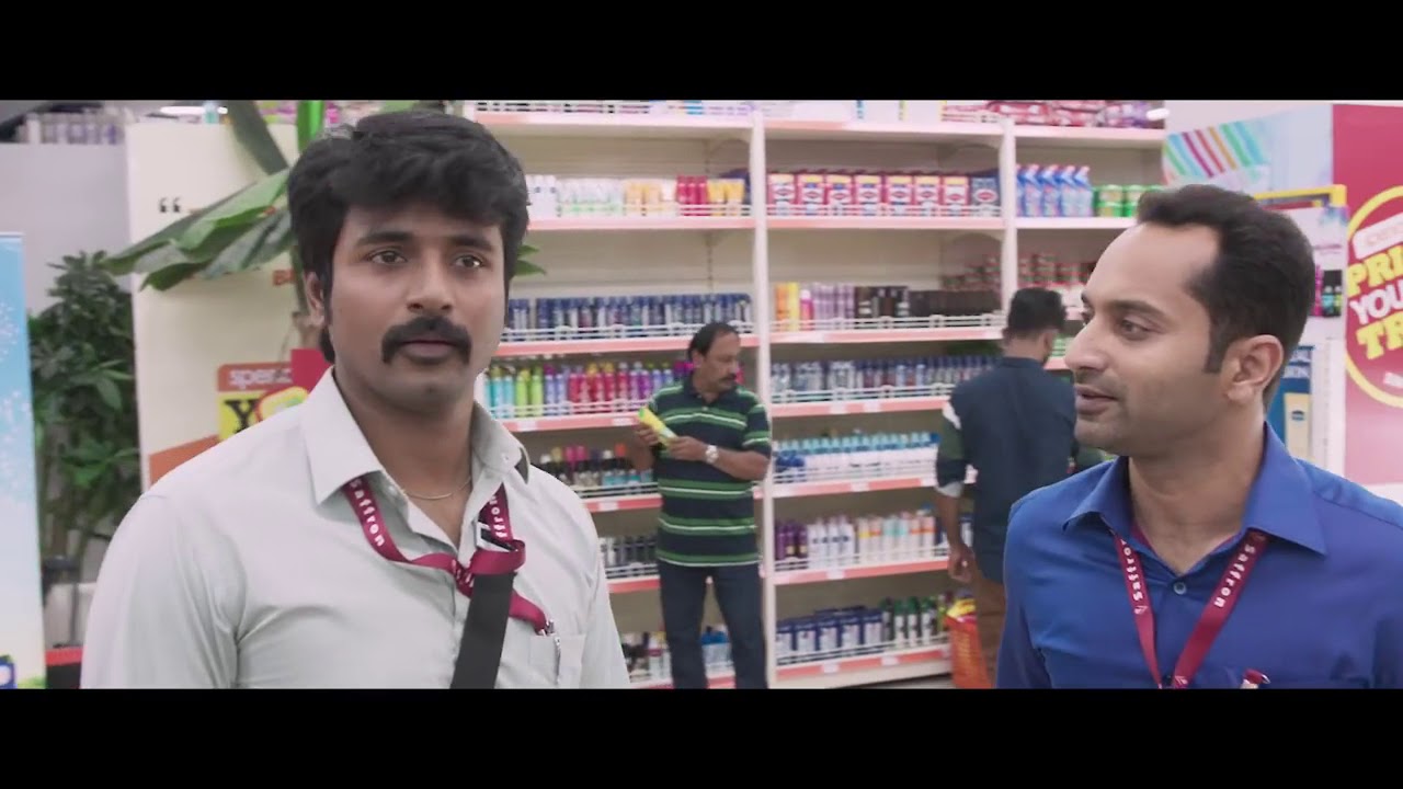Velaikaran - supermarket scene - Shivakumar , nayanthara