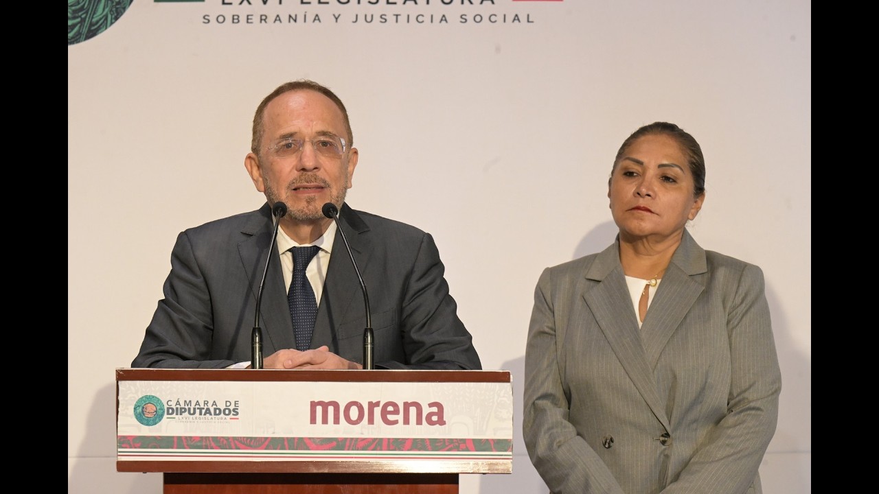 Conferencia de prensa del Dip. Jesús Valdés Peña (MORENA)