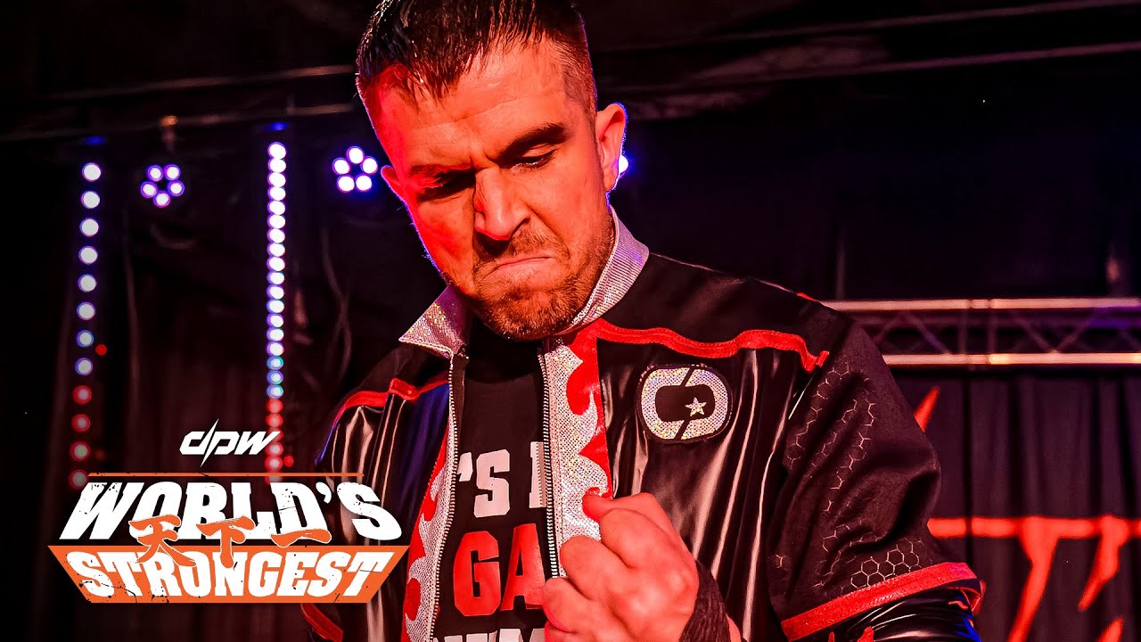 Chris Danger's FIRST EVER entrance as a pro wrestler: DPW World's Strongest 2023