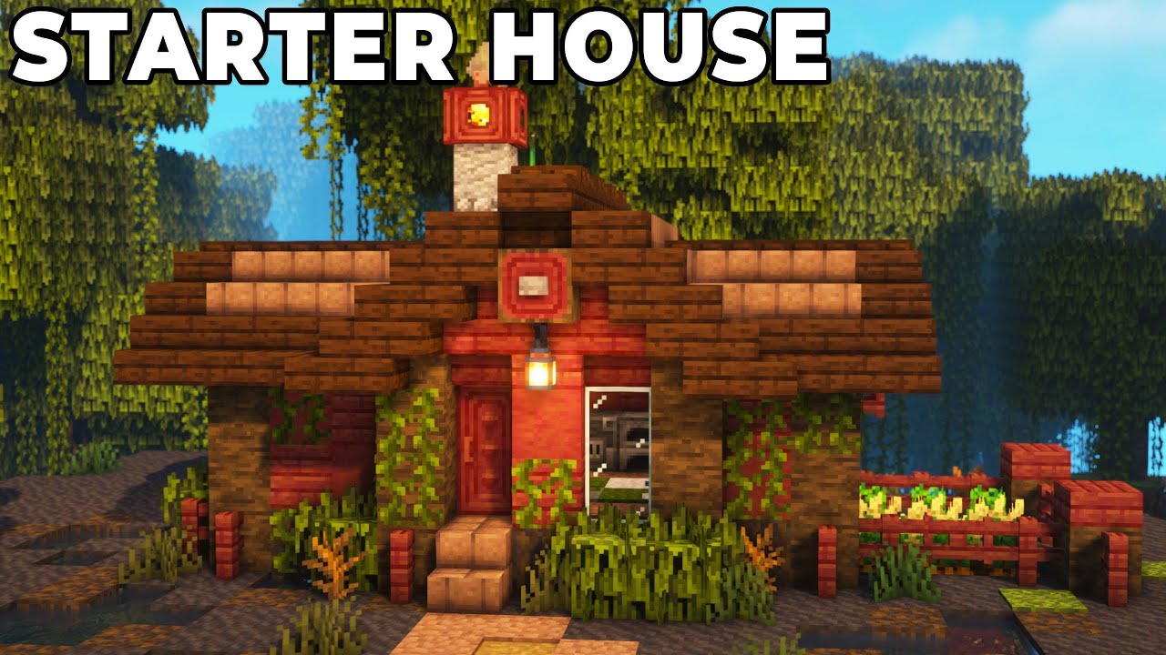 EASY Mangrove Starter House in Minecraft [Tutorial]