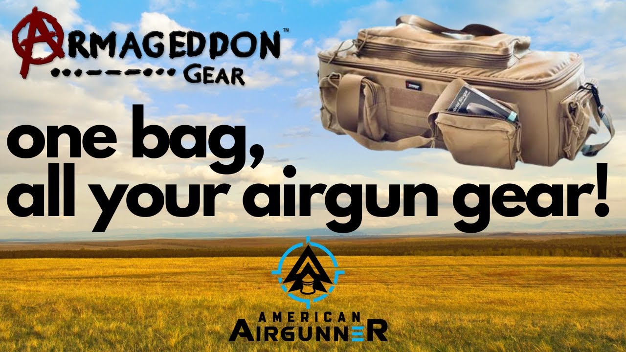 ULTIMATE Airgun Range Bag by Armageddon Gear | American Airgunner