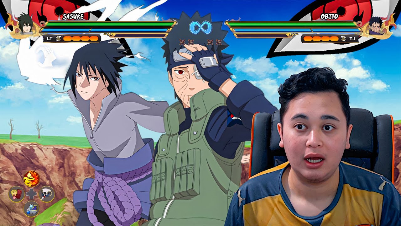 OBITO JONIN VS UCHIHA SASUKE BATTLE 2 UCHIHA - NARUTO X BORUTO Ultimate Ninja STORM CONNECTIONS