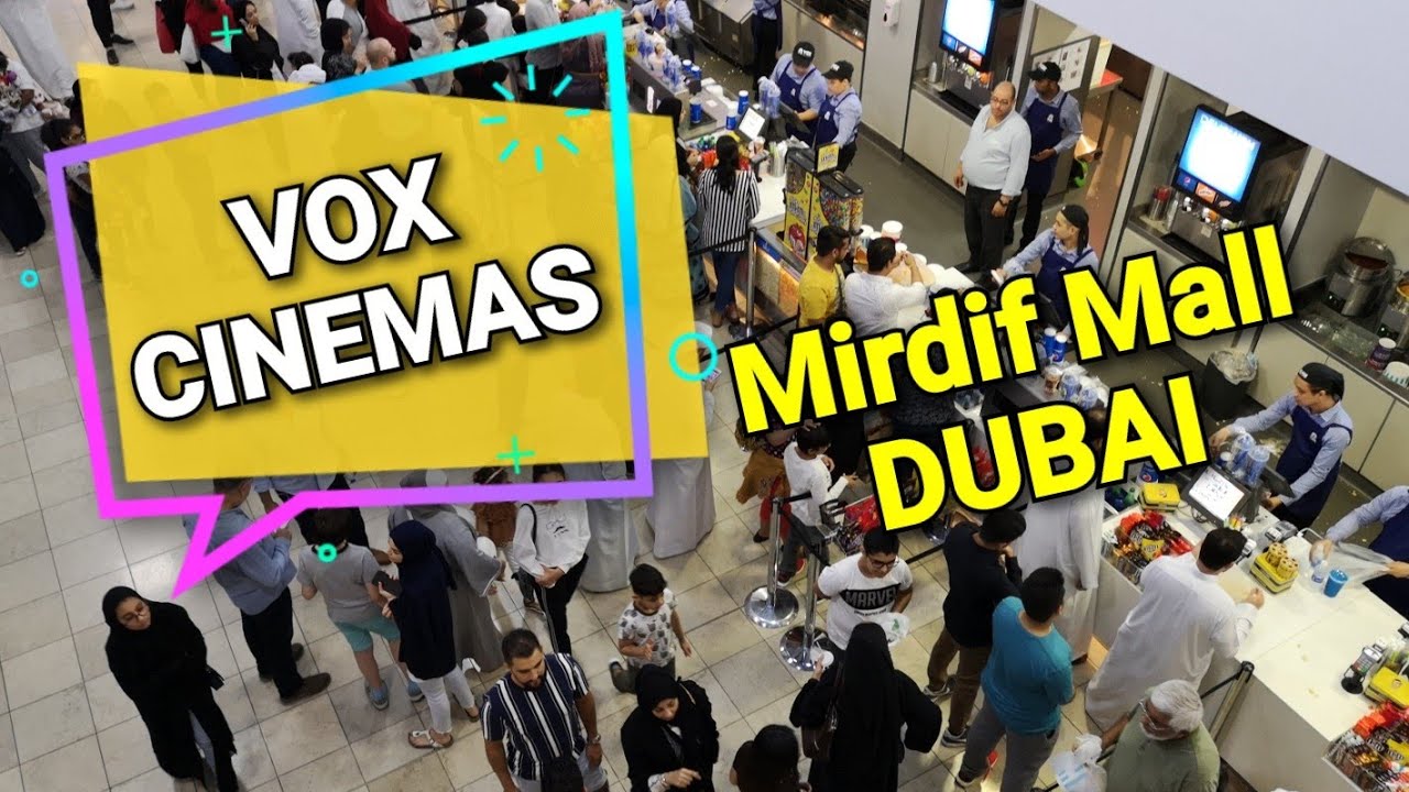 Inside VOX Cinema Mirdif City Centre Dubai