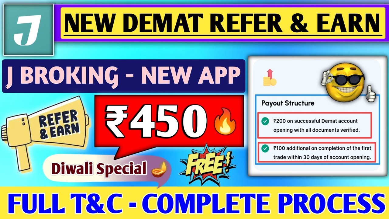 New Demat Account Refer And Earn Today | Jainam Broking | Duck Jainam | New Earning App Today