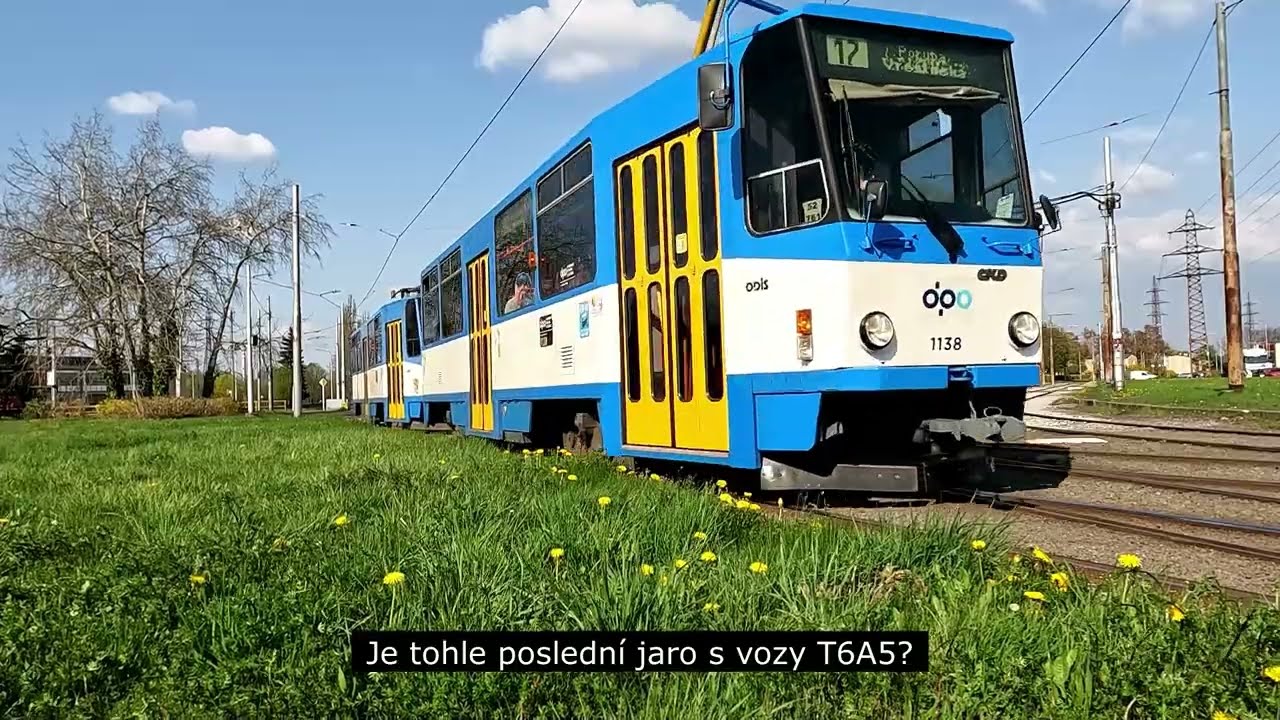 Ostravské tramvaje: jaro je tady!
