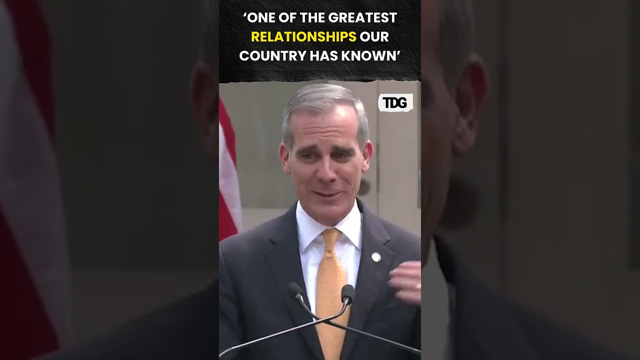 #watch | US Envoy Eric Garcetti on India-US ties #viral #shorts