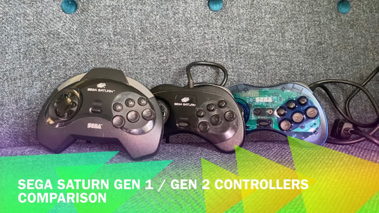 Сравнение контроллеров Sega Saturn