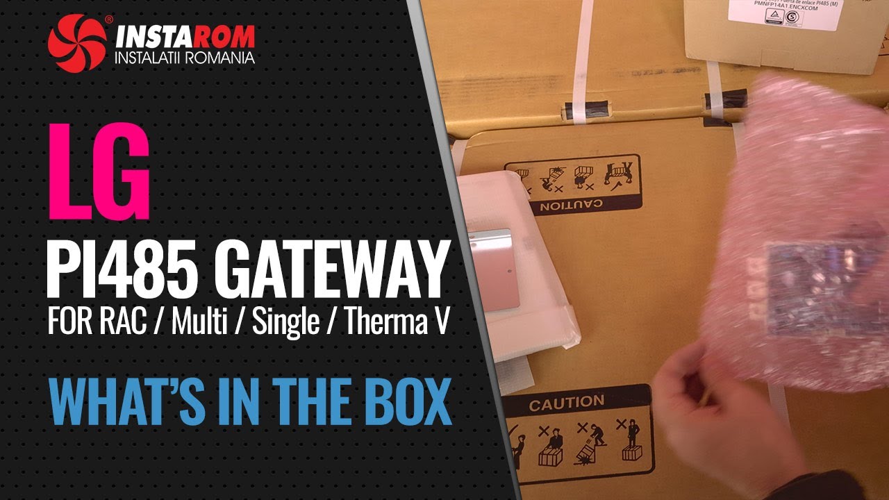 LG PI485 GATEWAY PMNFP14A1 Accessory for BACnet®, Lonworks® | What's in the box