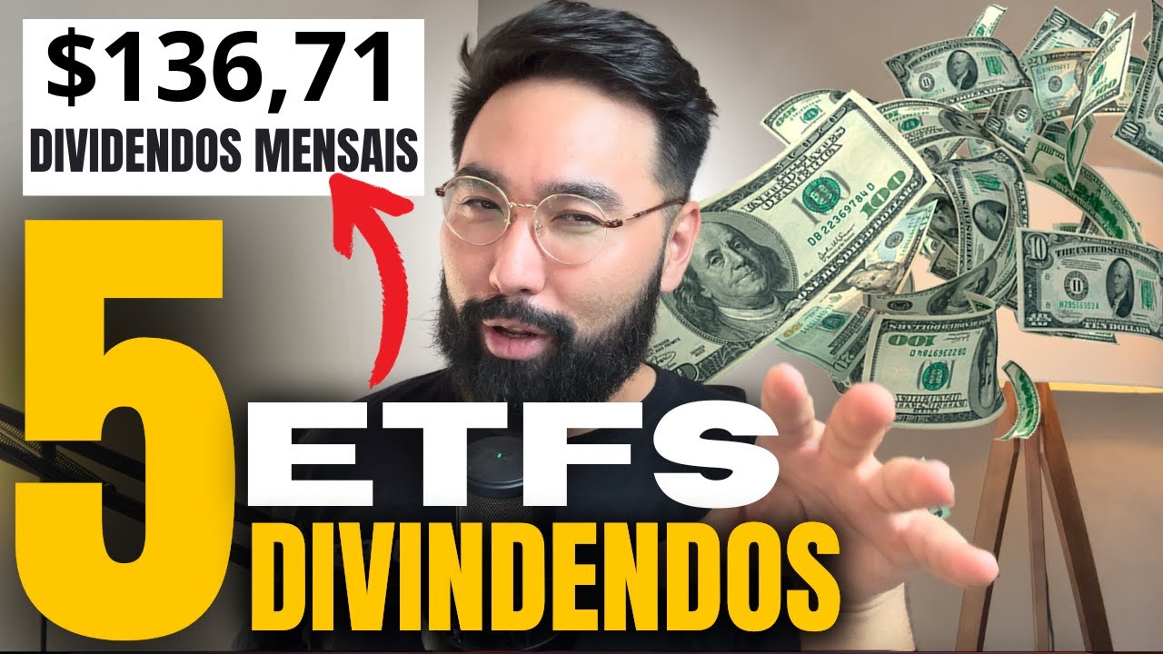 5 ETFs AMERICANOS que PAGAM DIVIDENDOS MENSAIS (NÃO É O ETF da NUBANK)