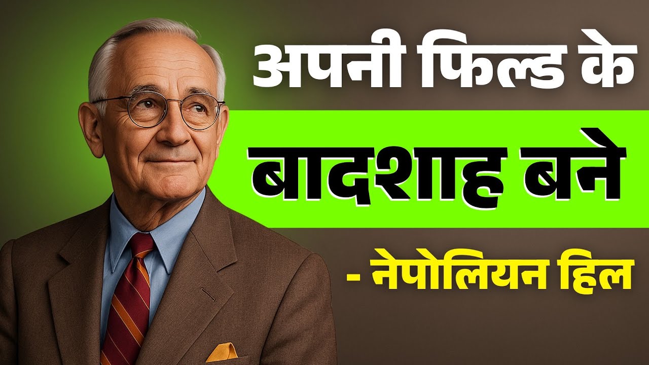 अपनी फिल्ड के बादशाह कैसे बने ? - Napoleon Hill