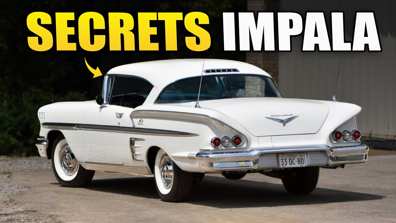 10 малоизвестных фактов о Chevrolet Impala 1958 года, которые вас шокируют!