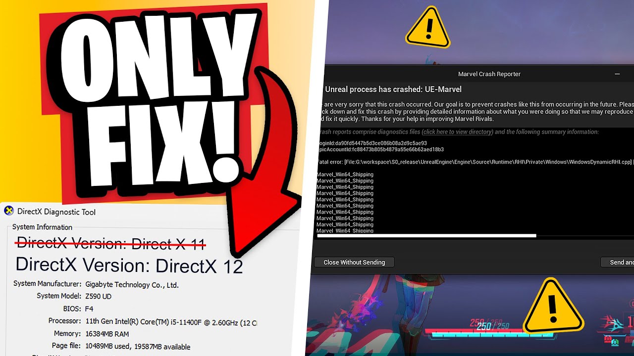 How to Fix Marvel Rivals Crashing - Marvel Crash Reporter FIX! (SEASON 1.5 WORKING FIXES!)