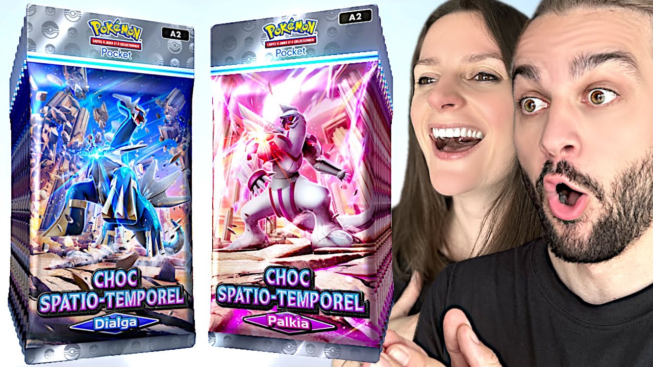 ON OUVRE LES NOUVEAUX BOOSTERS POKÉMON TCG POCKET ! ( Dialga vs Palkia )