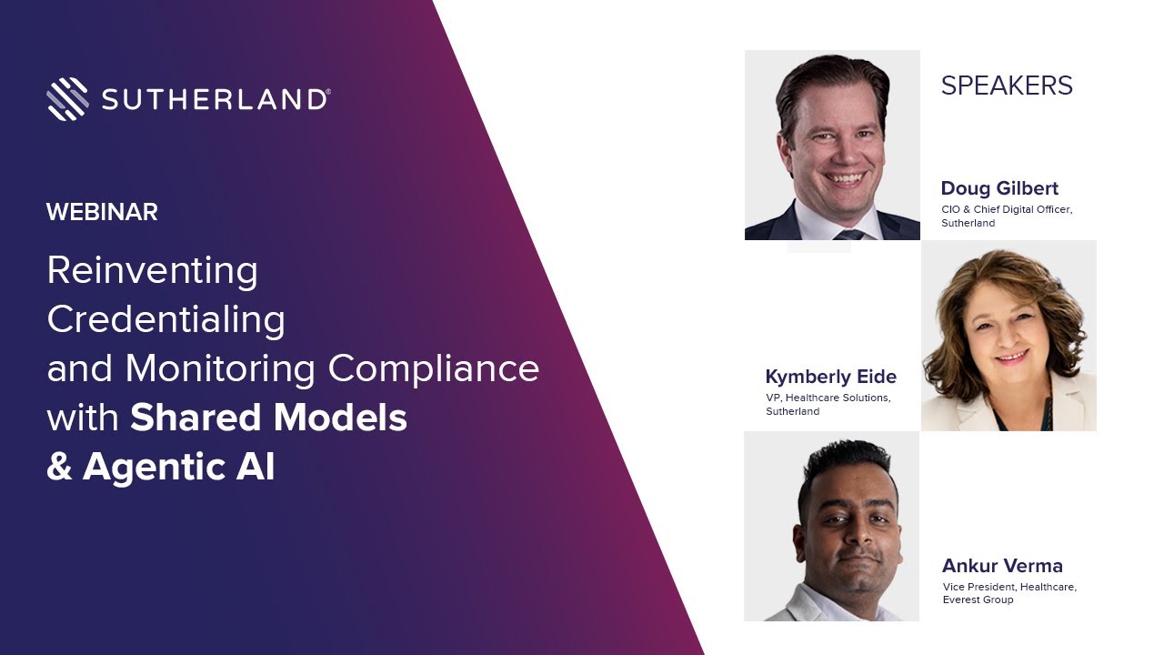 Webinar: Reinventing Credentialing and Monitoring Compliance with Shared Models and Agentic AI