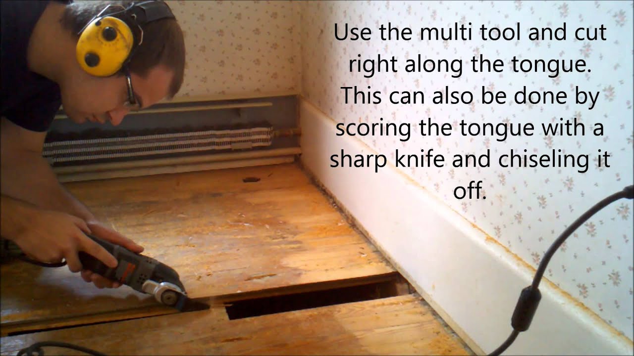 How to Replace Hardwood Floor Boards in a Tongue and Groove Floor