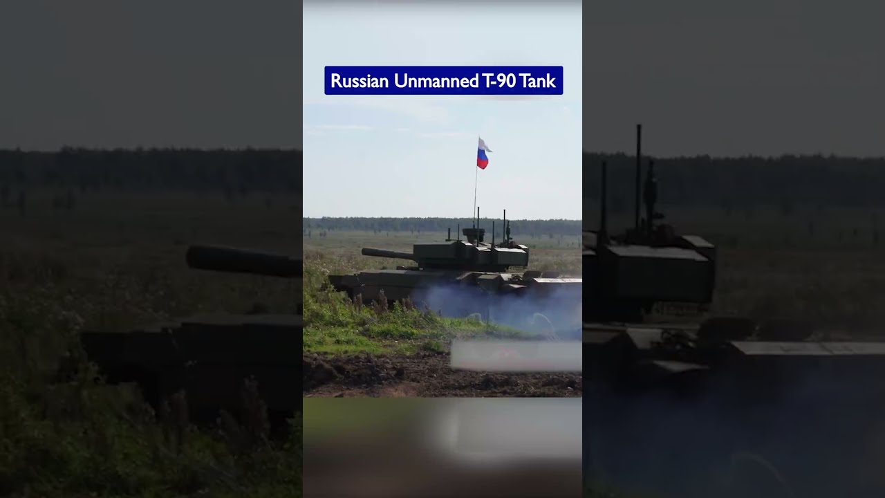 Russia Showcases Unmanned Tank During Center 2026