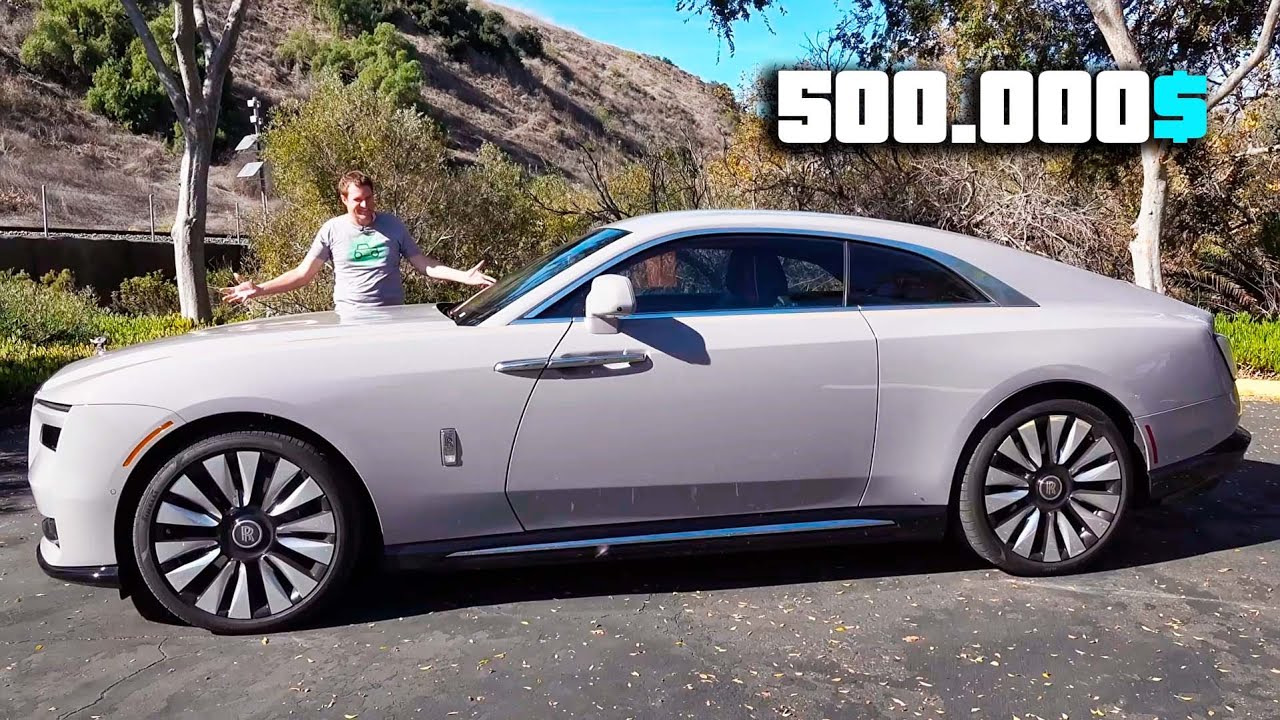 ✅POR ESTO el ROLLS ROYCE SPECTRE 2024 ultralujoso vale 500.000 DOLARES [ESPAÑOL]