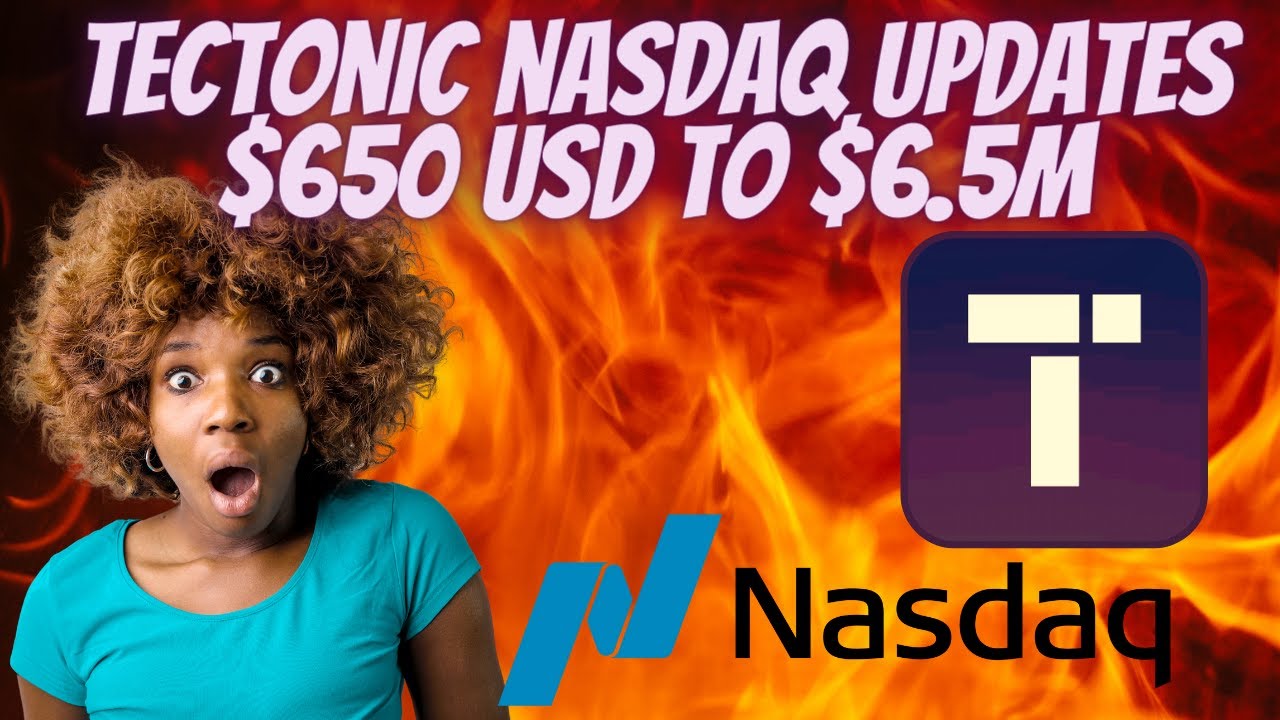 TECTONIC NASDAQ UPDATES | HOW MANY COINS NEEDED TO BE A MILLIONAIRE