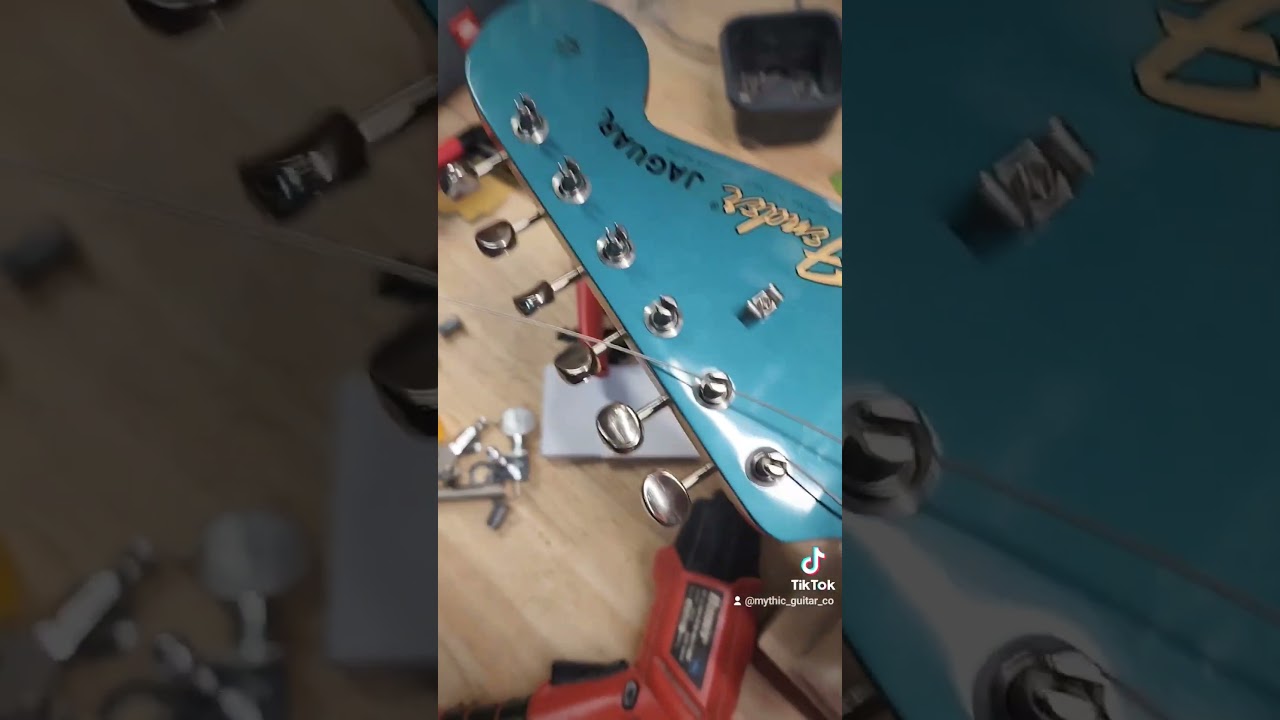 proper way to use vintage tuners on guitar or bass