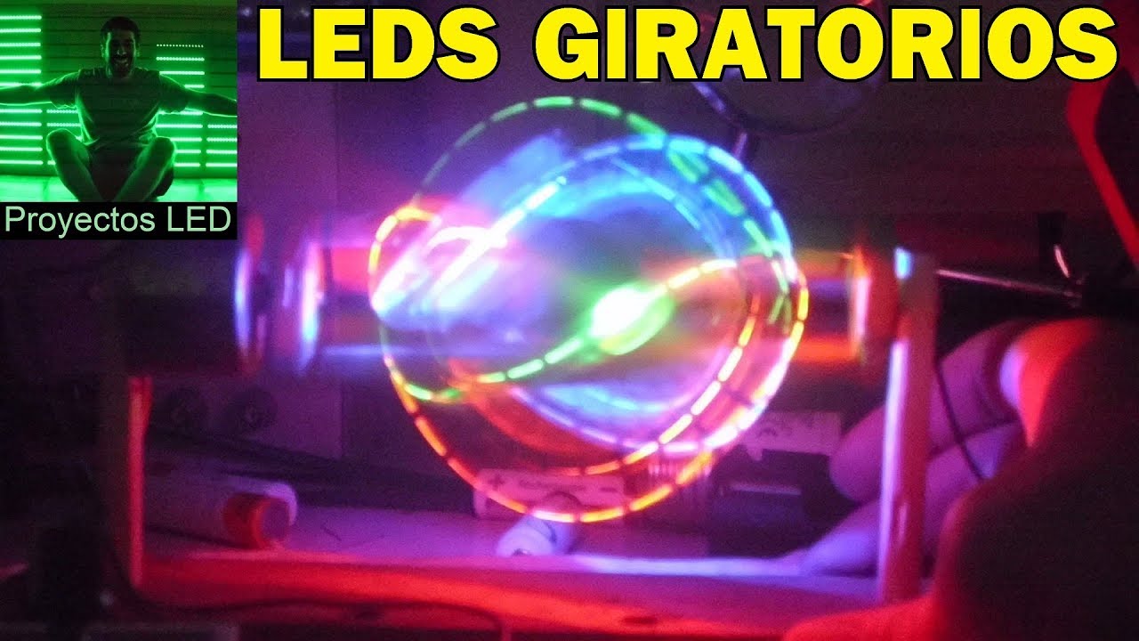 Rearmando la esfera de leds giratorios, Spinning RGB LED Ball