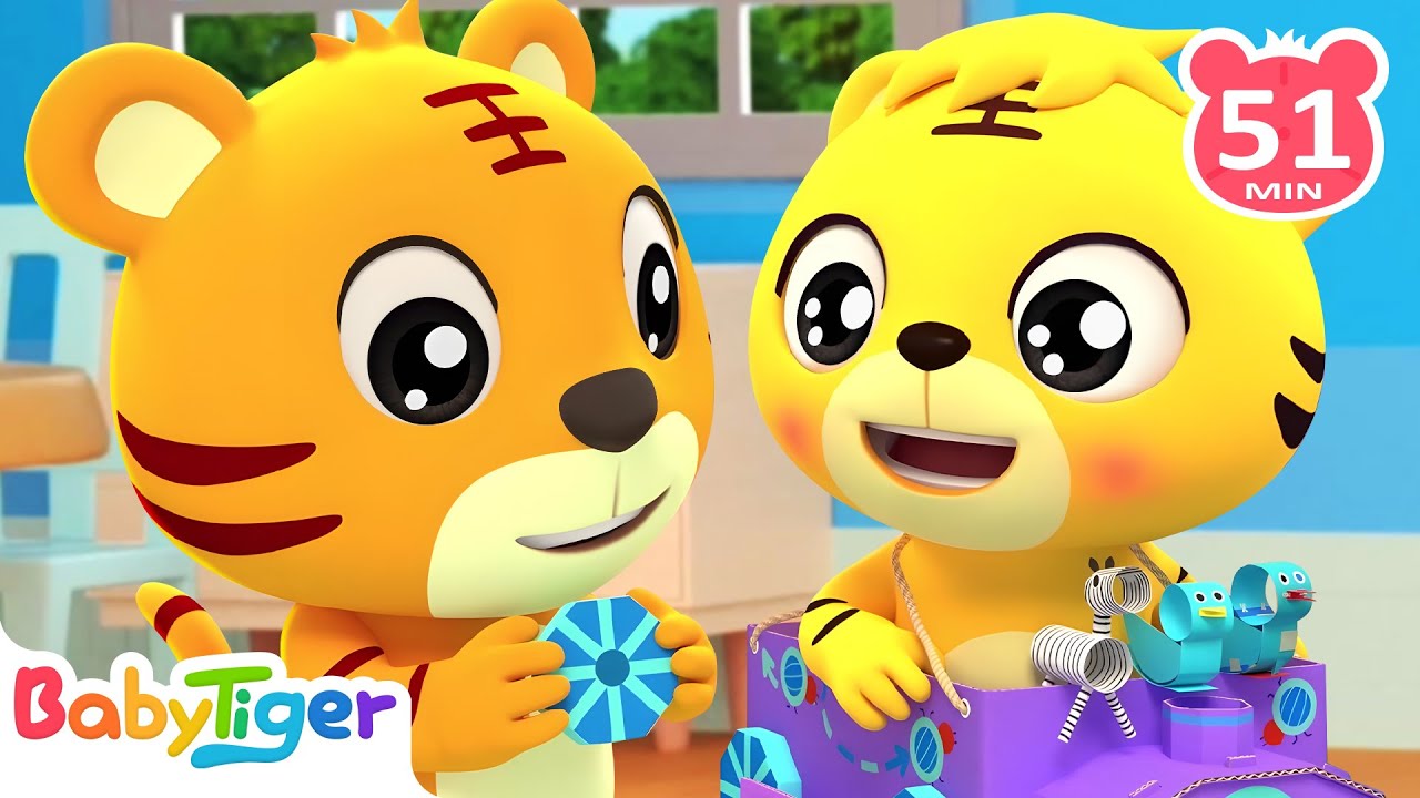 Barry's Arts + More Animals Songs & Nursery Rhymes | Educational Songs | BabyTiger