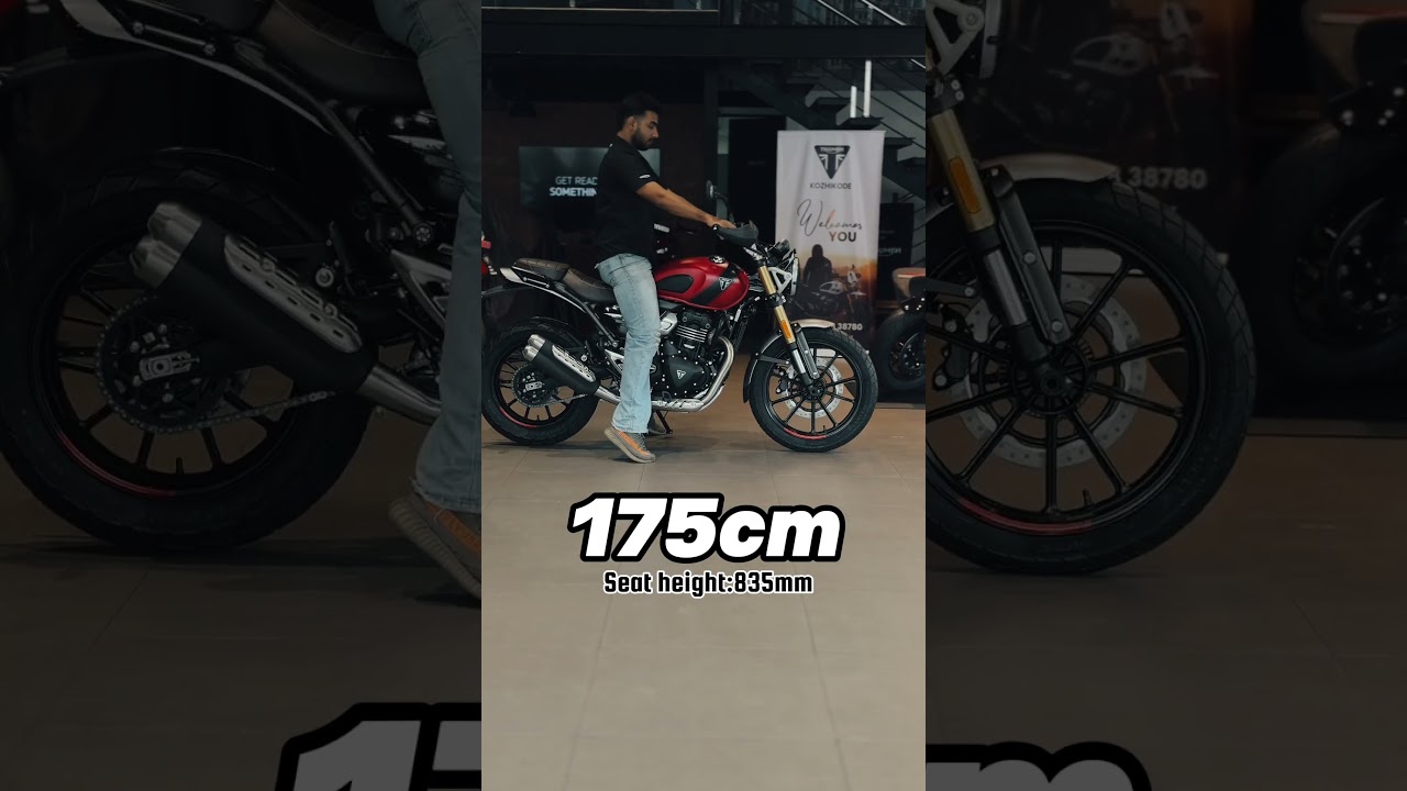 How Do People Fit On The New 2025 Scrambler 400x? #scrambler400x #triumphmotorcycle
