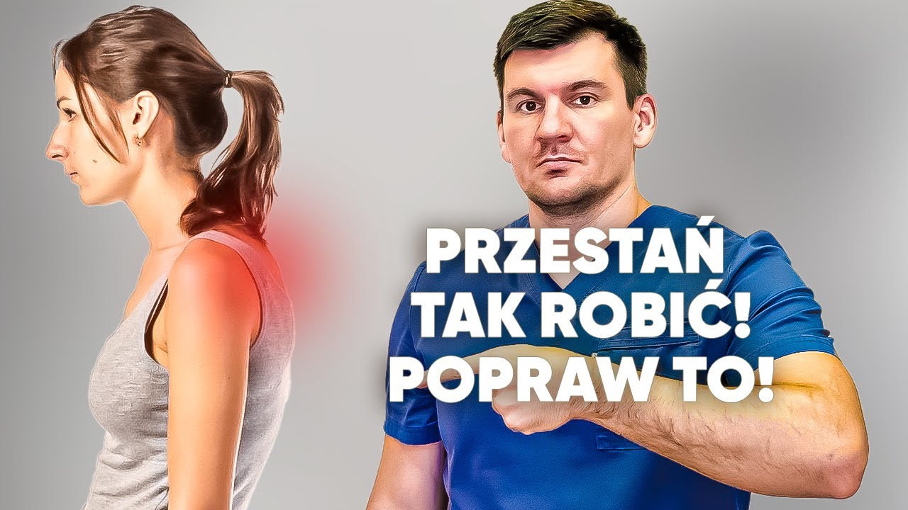 Nie garb się! Wyprostuj się w 5 minut!