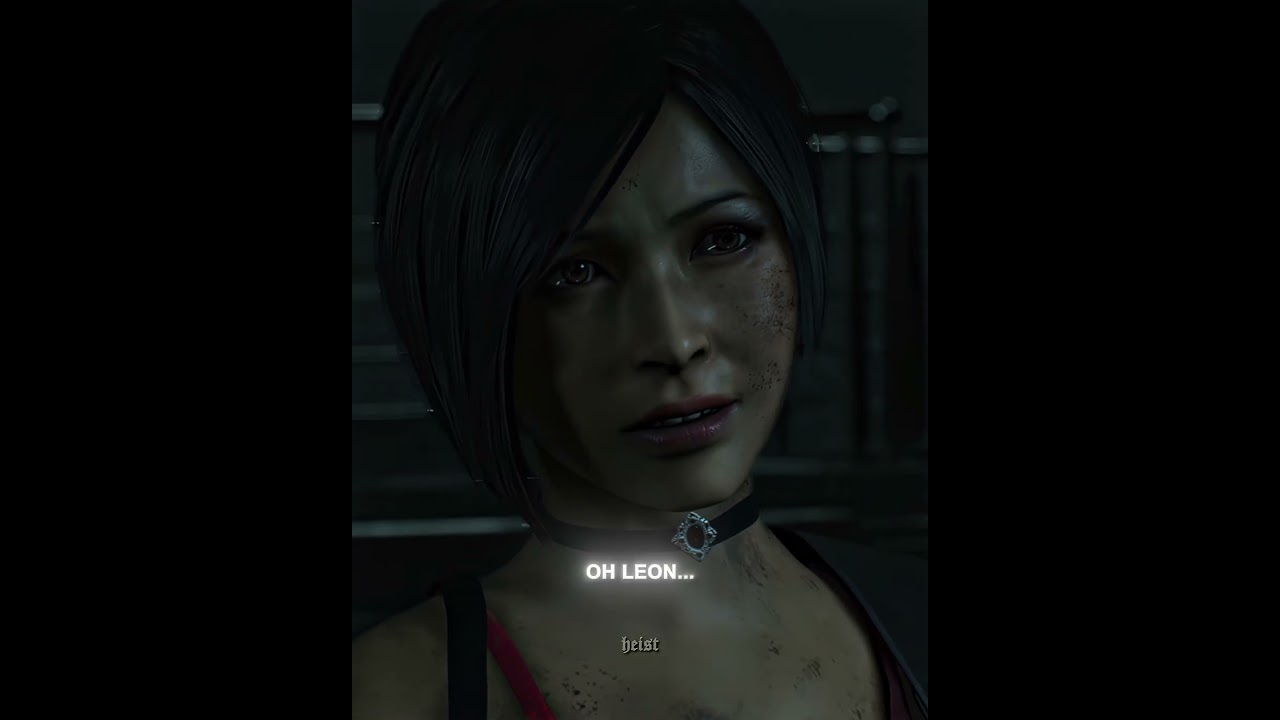 Леон противостоит Аде... 💔 [4K] | Resident Evil 2 #shorts