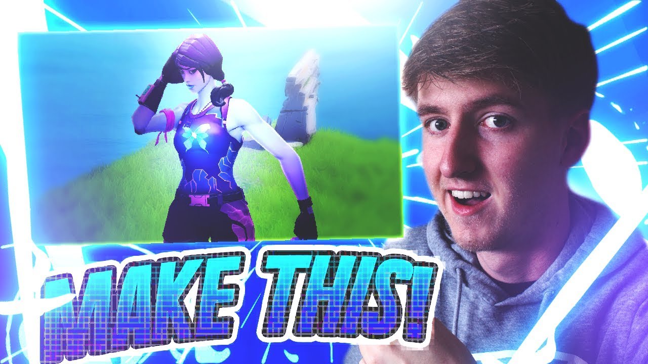 How To Make a 3D Fortnite Thumbnail like Tfue! 2019