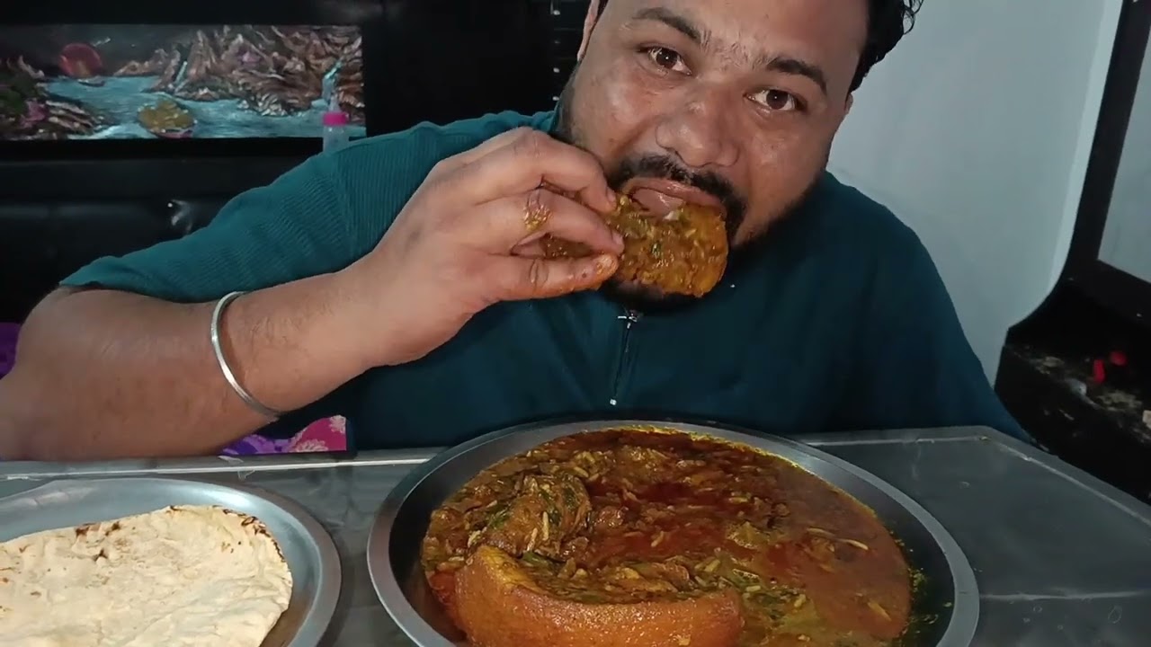 🐖pork masala 🌶️  spice 🥵 eating challenge 😋 mukbang viral video 😋🤤