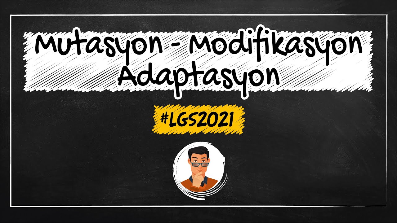 Mutasyon-Modifikasyon-Adaptasyon / LGS Kampı