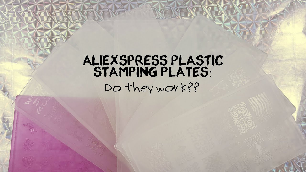Aliexspress Plastic Stamping Plates: Do they work??