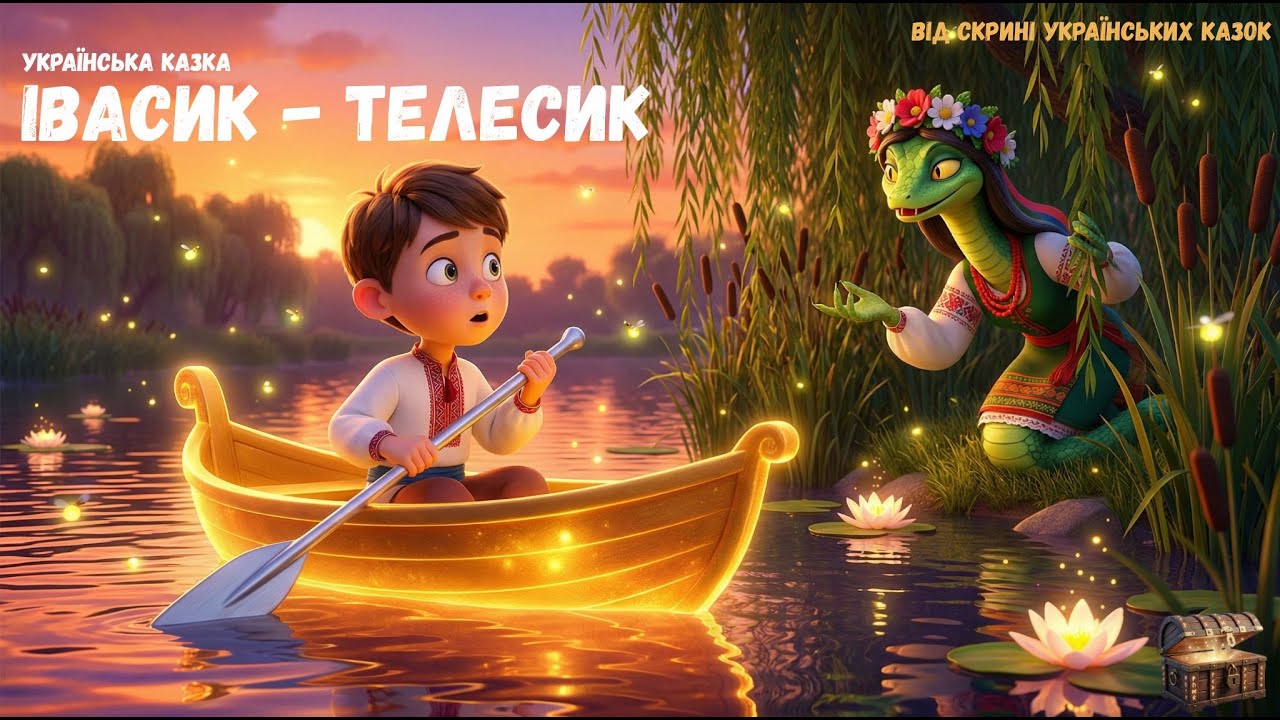 ІВАСИК-ТЕЛЕСИК — Сучасна казка у стилі Pixar 3D | Українські казки для всієї родини