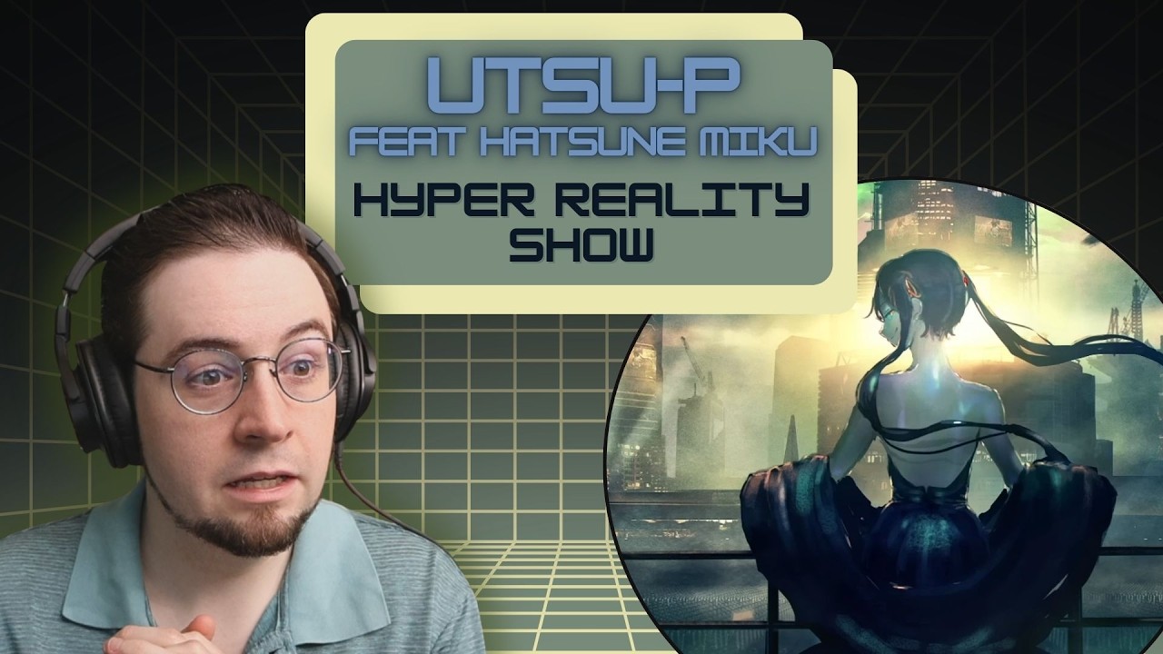 Первая реакция! Utsu-P (feat. Hatsune Miku) - Hyper Reality Show