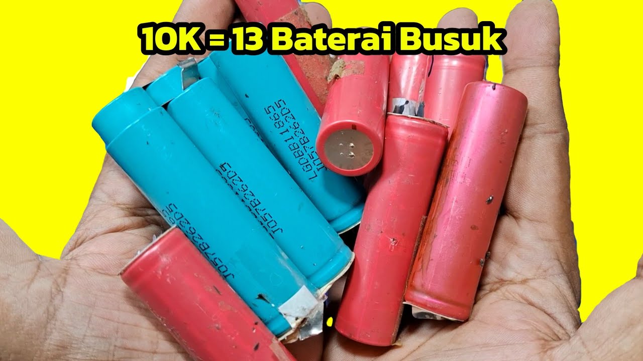 Bagaimana saya memulihkan baterai bekas yang  tidak menyimpan tegangan hingga dapat di cas kembali