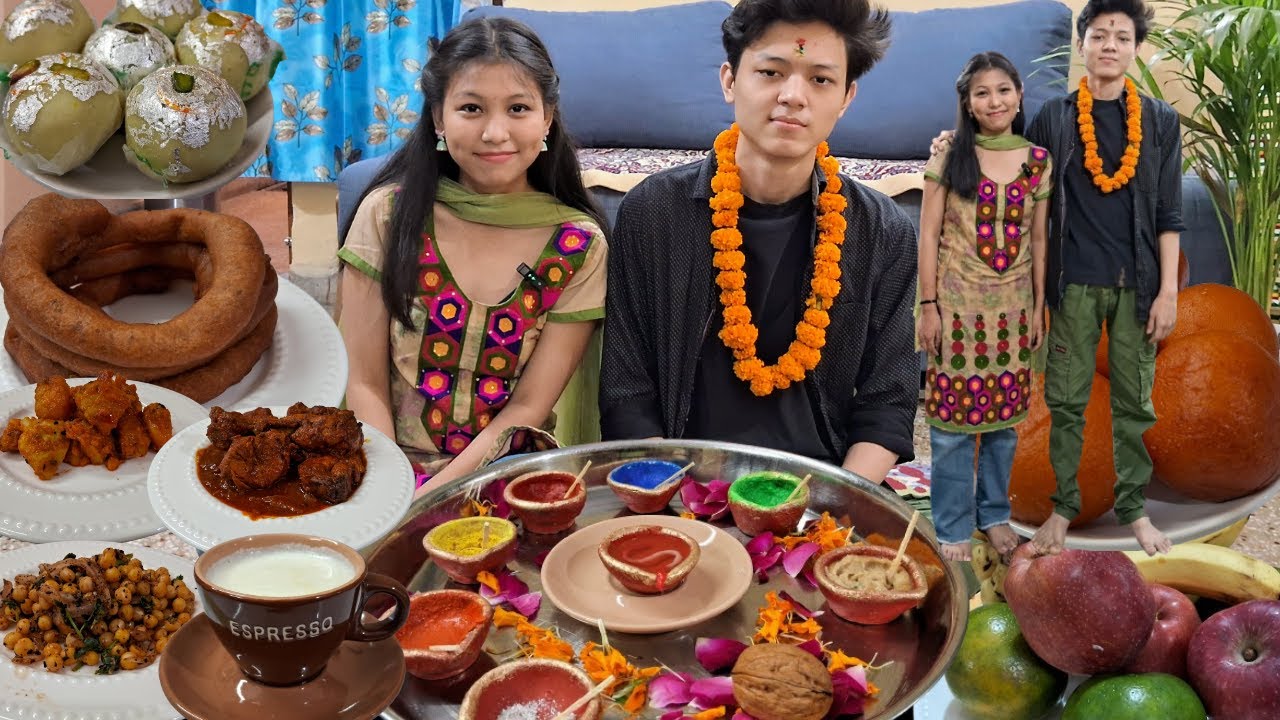THE FESTIVAL THAT CELEBRATE THE BONDS BETWEEN SIBLINGS ||  BHAI DOOJ BHAI TIKA CELEBRATION 2024