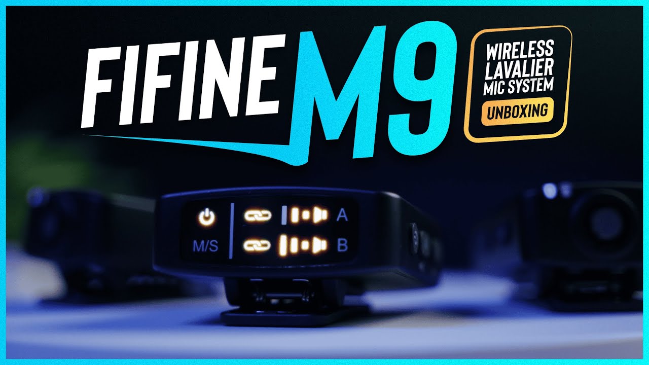 FIFINE M9 Wireless Mic