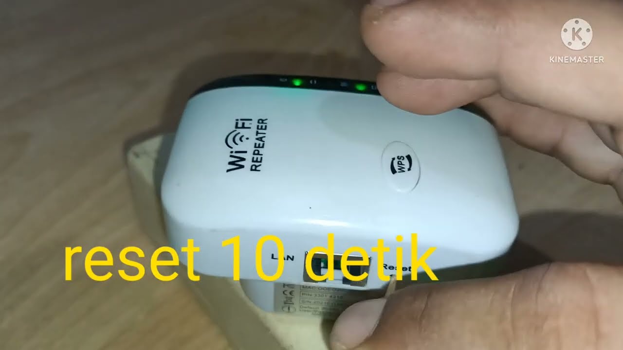 Cara Reset Repeater, menggunakan HP Android