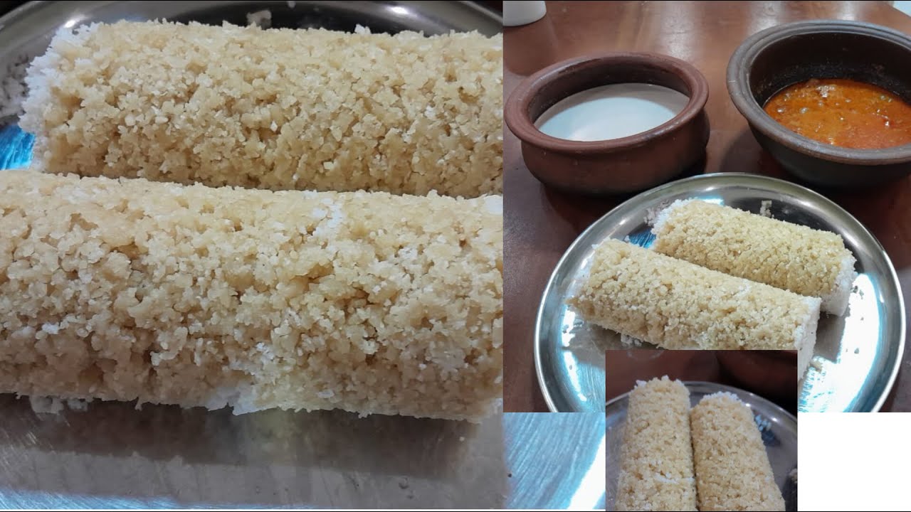 அவித்த  மா புட்டு இலகுவாக பூ போல கொத்தாமல்/ Steam Flour Puttu Recipe / Dinneridea 