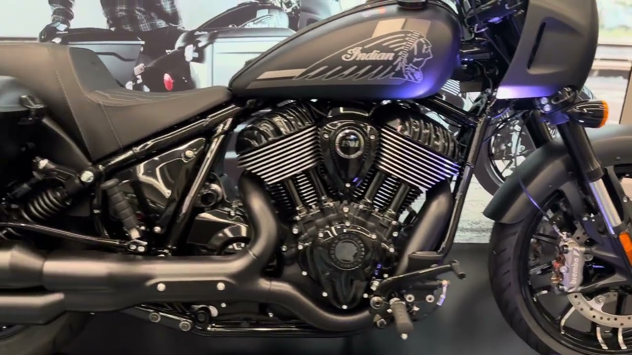 2025 Indian Sport Chief RT Black Smoke
