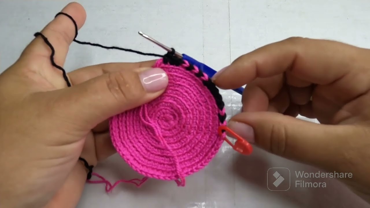 monedero en crochet numero 1 colección día de madres paso a paso facil