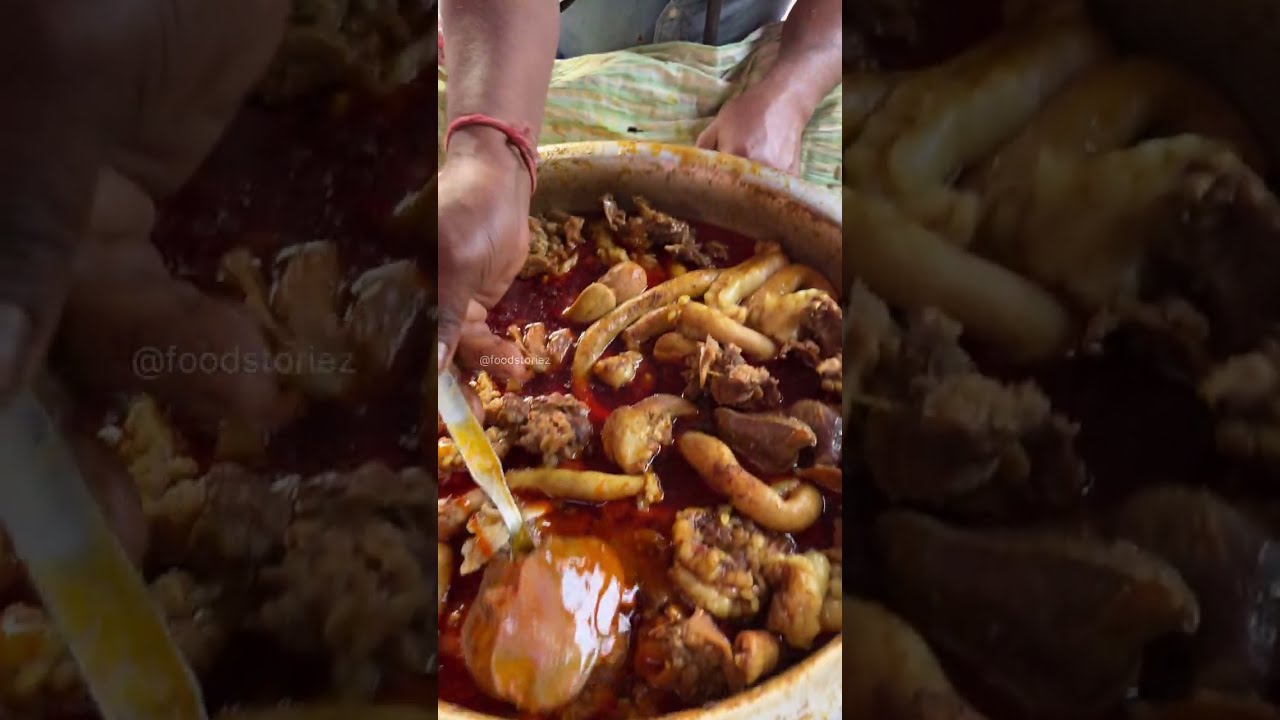Unusual A to Z Mutton Parts of GOAT Selling in Kolkata | Street Food India