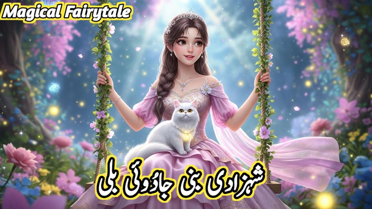 Shehzadi Bani Jadooi Billi🐱 | Magical Princess | Fairytale in Urdu/Hindi #fairytale #urdufairytales 
