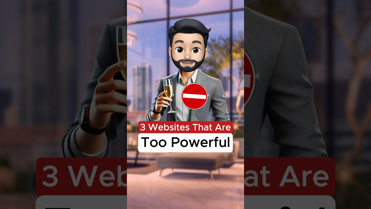 3 Websites That Are Too Powerful #ai #aiwebsite